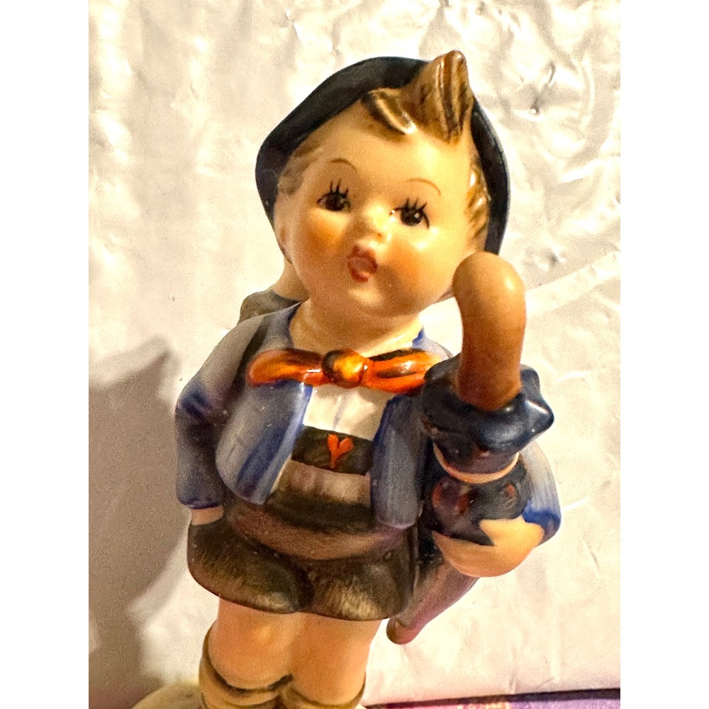 Hummel "Home from Market" #198‎ Little Boy w/ Pig 4.75"